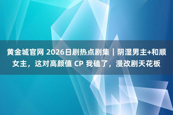 黄金城官网 2026日剧热点剧集｜阴湿男主+和顺女主，这对高颜值 CP 我磕了，漫改剧天花板